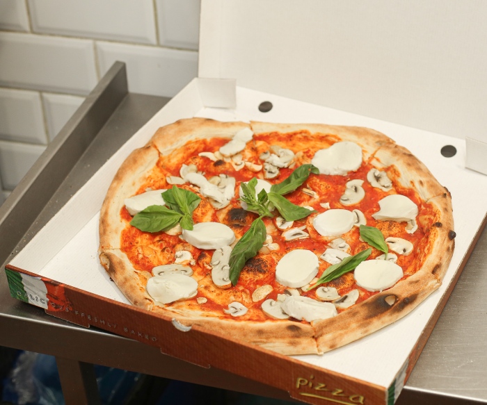 Pizzas served at Barracuda Takeaway in Boness 